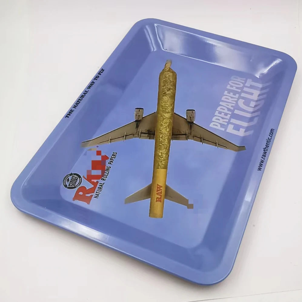 Kovový rolling tray – podklad na balení